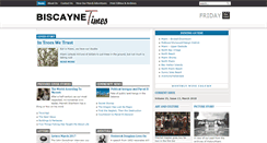 Desktop Screenshot of biscaynetimes.com